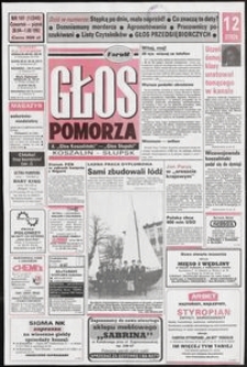 Głos Pomorza, 1992, kwiecień, nr 101