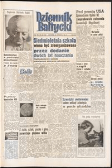 Dziennik Bałtycki, 1958, nr 228