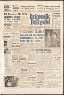 Dziennik Bałtycki, 1958, nr 249