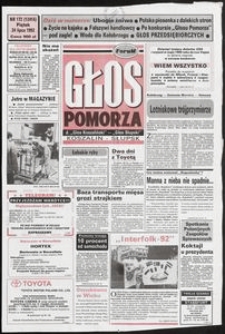 Głos Pomorza, 1992, lipiec, nr 172