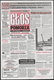 Głos Pomorza, 1992, sierpień, nr 180