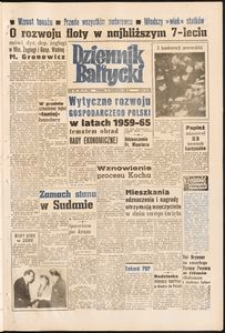 Dziennik Bałtycki, 1958, nr 274