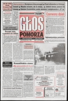 Głos Pomorza, 1992, sierpień, nr 188