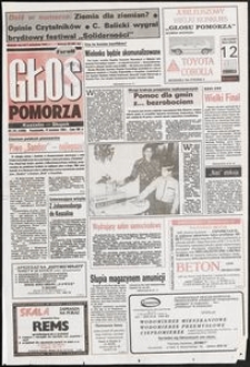 Głos Pomorza, 1992, wrzesień, nr 215