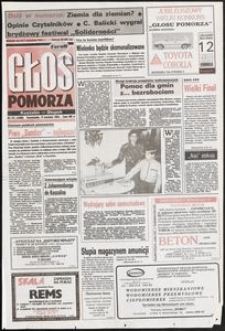 Głos Pomorza, 1992, wrzesień, nr 215