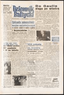 Dziennik Bałtycki, 1958, nr 125