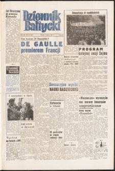 Dziennik Bałtycki, 1958, nr 130