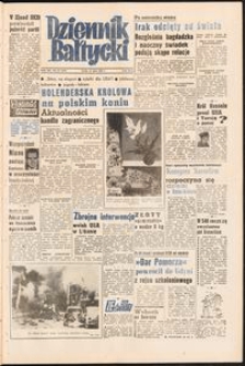 Dziennik Bałtycki, 1958, nr 167