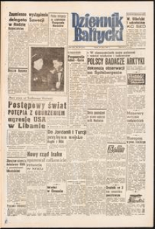 Dziennik Bałtycki, 1958, nr 169