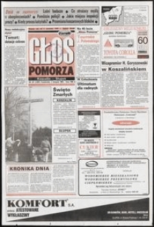 Głos Pomorza, 1992, listopad, nr 257
