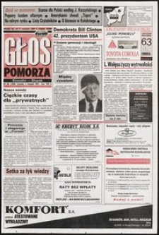 Głos Pomorza, 1992, listopad, nr 260