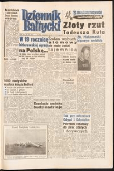 Dziennik Bałtycki, 1958, nr 199