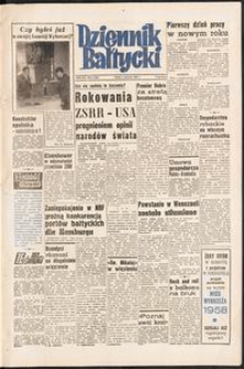 Dziennik Bałtycki, 1958, nr 2