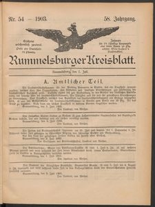 Rummelsburger Kreisblatt 1903 No 54