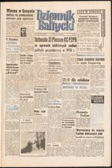 Dziennik Bałtycki, 1958, nr 54