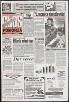 Głos Pomorza, 1993, listopad, nr 262