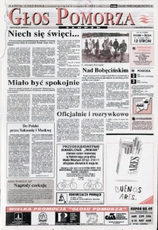 Głos Pomorza, 1995, maj, nr 101