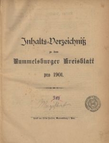 Rummelsburger Kreisblatt 1901