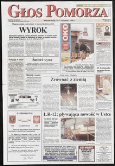 Głos Pomorza, 1998, listopad, nr 263