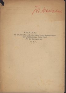 Nachtrag zum ordentlichen und auβerordentlichen Haushaltsplan der Stadtgemeinde Stolp (Pom) für das Rechnungsjahr 1939