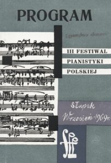 Festiwal Pianistyki Polskiej (3 ; 1969 ; Słupsk)