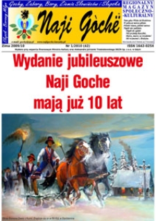 Naji Gochë : regionalny magazyn społeczno-kulturalny, 2010, nr 1