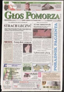 Głos Pomorza, 1999, listopad, Nr 270 (14628)