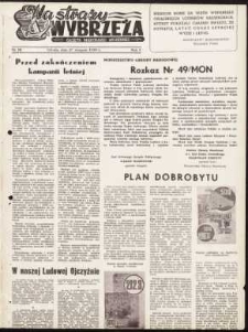 Na Straży Wybrzeża : gazeta marynarki wojennej, 1950, nr 10