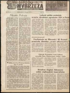 Na Straży Wybrzeża : gazeta marynarki wojennej, 1951, nr 11