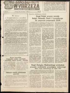 Na Straży Wybrzeża : gazeta marynarki wojennej, 1951, nr 39