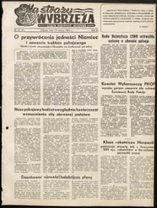 Na Straży Wybrzeża : gazeta marynarki wojennej, 1951, nr 60