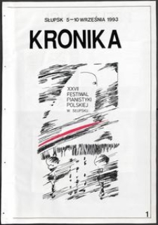 Kronika : 27 Festiwal Pianistyki Polskiej