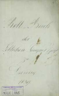 Cechy Gdańskie. Rybacy i przekupnie ryb [1839-1851]