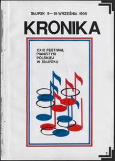 Kronika : 29 Festiwal Pianistyki Polskiej