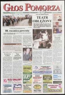 Głos Pomorza, 2000, listopad, nr 258