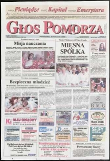 Głos Pomorza, 2000, listopad, nr 269