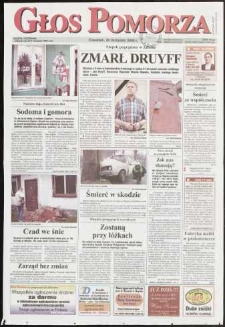 Głos Pomorza, 2000, listopad, nr 278