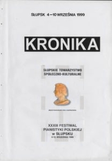 Kronika : 33 Festiwal Pianistyki Polskiej