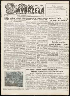 Na Straży Wybrzeża : gazeta marynarki wojennej, 1952, nr 6