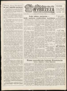 Na Straży Wybrzeża : gazeta marynarki wojennej, 1952, nr 37