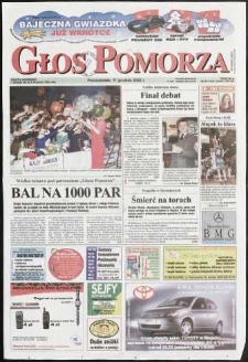 Głos Pomorza, 2000, grudzień, nr 287