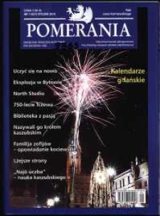 Pomerania : miesięcznik społeczno-kulturalny, 2010, nr 1