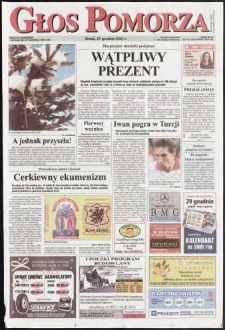 Głos Pomorza, 2000, grudzień, nr 299