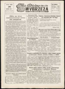 Na Straży Wybrzeża : gazeta marynarki wojennej, 1952, nr 99