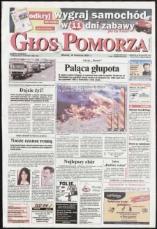 Głos Pomorza, 2001, kwiecień, nr 85