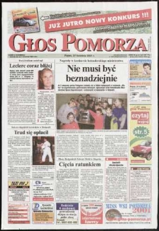 Głos Pomorza, 2001, kwiecień, nr 98