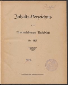 Rummelsburger Kreisblatt 1913