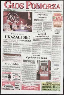 Głos Pomorza, 2000, lipiec, nr 160