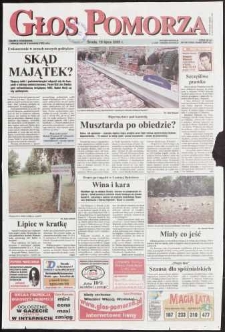 Głos Pomorza, 2000, lipiec, nr 166