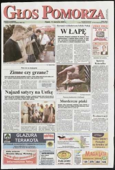 Głos Pomorza, 2000, sierpień, nr 186